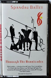 Cassette Spandau Ballet Through the Barricades TESTED Alternative Pop Rock - Picture 1 of 4
