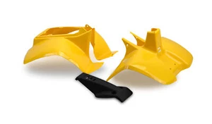 Plastics Set For Suzuki LT50 Yellow Front, Rear Fender Bodywork Panels Nose Cone - Picture 1 of 1