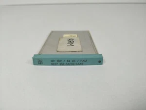 Siemens 6ES7 952-0AF00-0AA0 Simatic S7 Memory Card 64 Kbyte 8bit V.1 - Picture 1 of 2