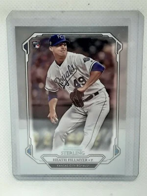 Heath Fillmyer 2019 Bowman Sterling Baseball - RC #80 - Kansas City Royals - Image 1 of 2