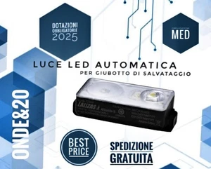 Luce LED Automatica Giubotto Salvagente SOLAS/ MED 2014/90/EU and USCG. - Foto 1 di 2