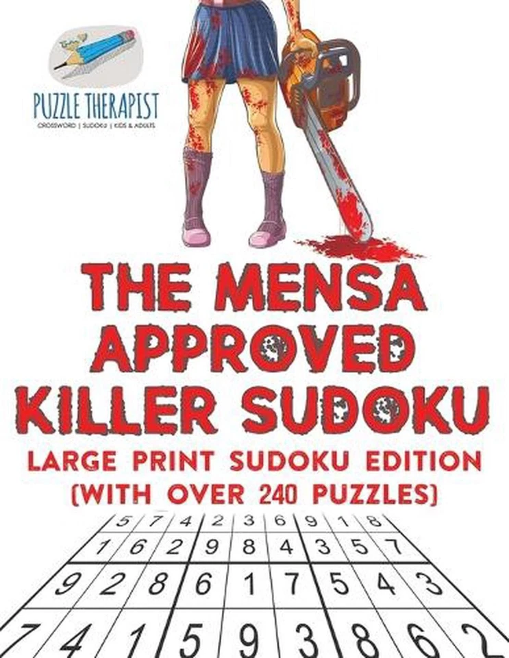 The Mensa Approved Killer Sudoku Large Print Sudoku Edition (with over 240 Puzzl - Image 1 of 1