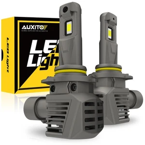 2X AUXITO 9005 HB3 LED Headlight Bulbs 6000K Xenon White High Beam White M5S EAH - Picture 1 of 17