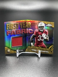 2024 Topps Chrome Football RC First Year Fabric Relic Trey Benson FYF-TB - Picture 1 of 2