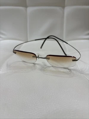 Gafas Silhouette 7580 40 6055 7581 Titan marrón sin montura Austria 48[]19 150 Foto 1 de 4