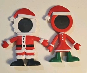 Flexi Buddy Photo Frame - Flexi Santa And Mrs Santa Standing - Picture 1 of 7