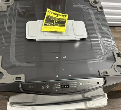 LG Sidekick 1.0 cu-ft 27” Black Steel Pedestal Washer WD100CV - Image 1 of 4