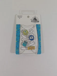 Dijes de cordones de zapatos Disney Parks Monsters Inc 4 piezas Juego Arco Mike and Sulley - Imagen 1 de 6