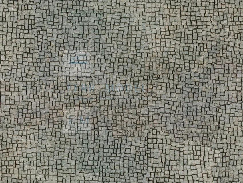 NOCH 56723 - Novità Pavimento con ciottoli irregolari, cartoncino 3D in rilievo.