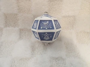 Vintage 1983 Hallmark 12 Days of Christmas musikalischer Ornament, 3,5' x 4', ohne Box - Bild 1 von 5