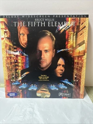 The Fifth Element (Laserdisc, 1997, Deluxe Widescreen Edition) Bruce Willis - Image 1 of 2