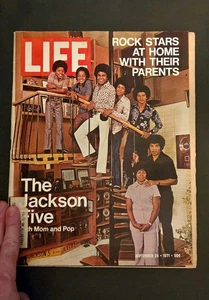 LIFE Magazine Sept 24 1971 Jackson Five Cover Vintage Michael Jackson - Picture 1 of 3