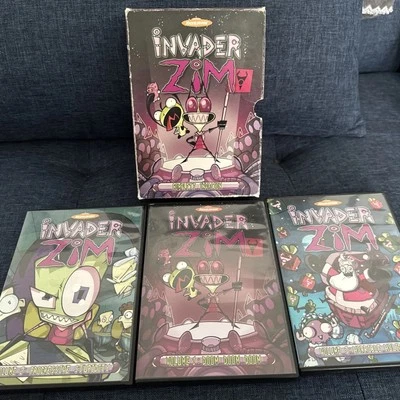 Invader Zim: Complete Invasion Volume 1-3 (DVD) Nickelodeon w/ Inserts - Image 1 of 4