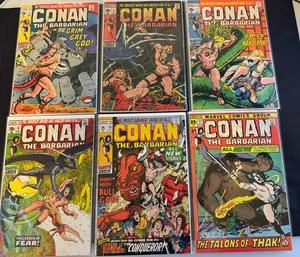 Conan the Barbarian #3 , 4, 7, 9, 10, 11 X6 Book Lot Marvel 1971 - Picture 1 of 24