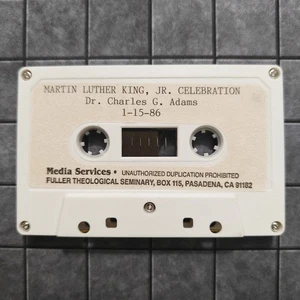 Dr. Martin Luther King Jr - Celebration - Charles G Adams - (Cassette Tape) RARE - Picture 1 of 3
