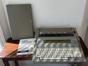 Vintage - Brother Word Processor Model WP-760D UNTESTED - Good Condition - Picture 1 of 10