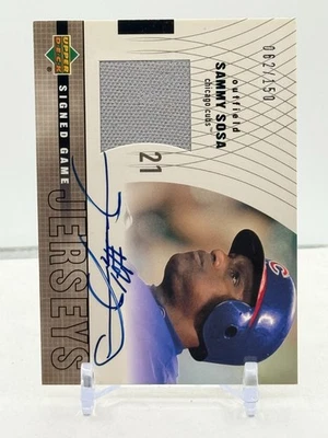 Sammy Sosa singles - Game-Used, Autos, Inserts, and more! You choose! - Image 1 of 4
