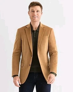 Stanford Herren Classic Fit Stretch Stoff Cord Sport Mantel Gr. 48L - Bild 1 von 5