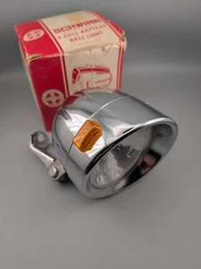 Luz de cabeza de bicicleta vintage Schwinn Krate Stingray Ball en caja # 05-712 - Imagen 1 de 10