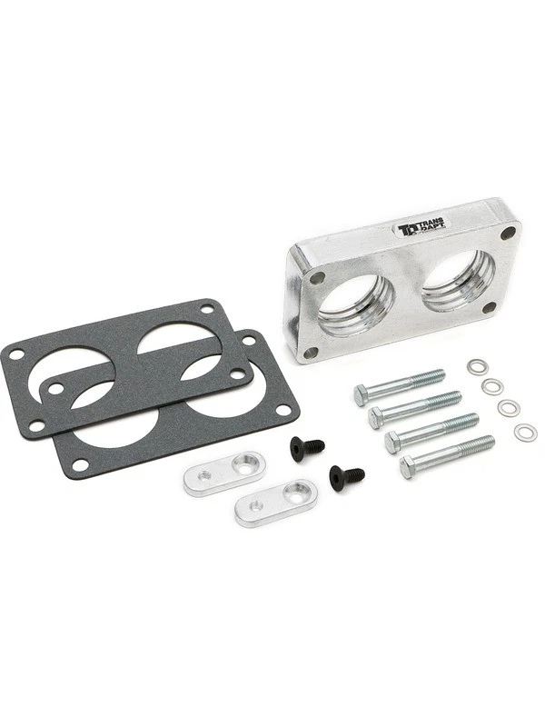 Trans-Dapt Throttle Body Spacer Torque-Curve 1 in Thick Gasket / Hardwar (2518) - Image 1 of 4