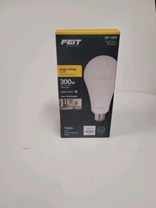 Feit Electric 300W A23 LED Bulb 120V Frosted E26 3000K - OM300/830/LED - New - Picture 1 of 1