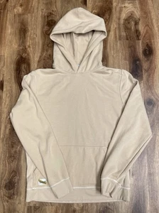 Sudadera con Capucha Tracksmith Para Hombre Grande Beige Trackhouse Sudadera Correr Tejido Inverso - Imagen 1 de 10