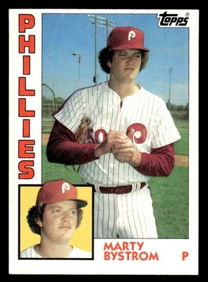 1984 Topps #511 Marty Bystrom Card Philadelphia Phillies - Image 1 of 2