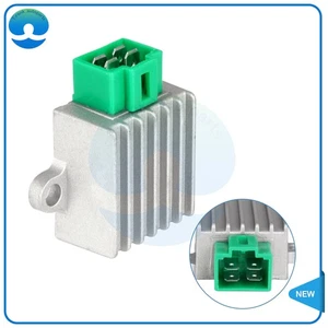 Regulador de voltaje plateado rectificador apto para Yamaha Zuma 50 2002-2005 2008-2011 - Imagen 1 de 8