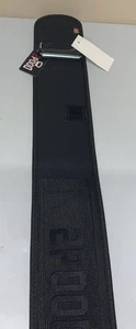 Ceinture noire haltérophilie 2POOD 4" large CrossFit taille S yeux de serpent avec pince WOD - Photo 1/6