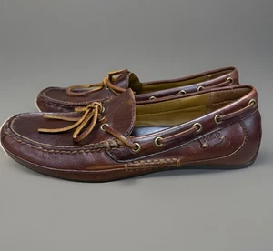Polo Ralph Lauren Roberts Leather Moccasin Loafers Driving Shoes Men’s US 7D - Picture 1 of 10