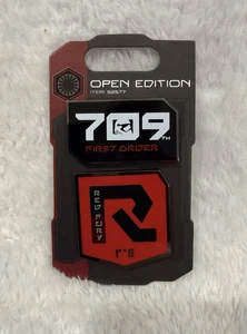 New Disney Star Wars Galaxy's Edge 709 First Order Red Fury 2 Pin Set - Picture 1 of 2