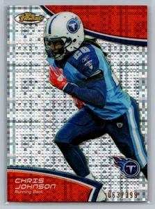 2011 Finest Refractor Numbered /399 #20 Chris Johnson Tennessee Titans - Picture 1 of 2