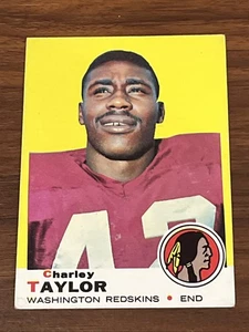 1969 Topps Football Charley Taylor #67 Washington Redskins - Bild 1 von 2