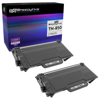 2Pk Compatible Brother TN850 Black Toner Cartridge High Yield 8k MFC L5700DW - Image 1 of 4