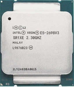 Intel Xeon E5-2698 V3 LGA2011-3 Server CPU Processor SR1XE 2.3GHz 16Core 135W - Picture 1 of 2