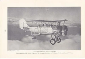 Original 1935 Navy Photo-Print/NAS Anacostia / Berliner-Joyce OJ-2 (?) BiPlane - Picture 1 of 1
