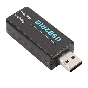 Carte Son USB Multifonction Ports Audio & Série USB2RIG Largement Compatibilité - Photo 1/13