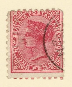 NEW ZEALAND - 1893 1d QV ADVERT STAMP - CP#DA2j8 - FU - NZ 510 - Picture 1 of 2
