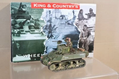 KING & COUNTRY DD223 D DÍA BRITÁNICO M3A3 STUART TANQUE LIGERO NORMANDÍA ol Foto 1 de 4