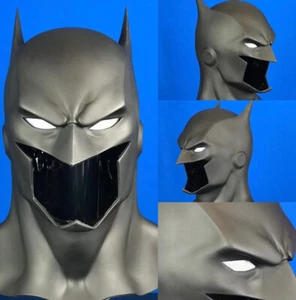 CUSTOM JL War Cowl Prop Urethan Gummi Cosplay Maske! - Bild 1 von 8