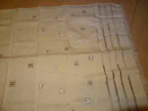 HERMES COTTON and SILK MOUSSELINE SHAWL(200cm x 65cm) - Picture 1 of 5