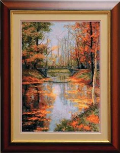 Kit de punto de cruz Charivna Mit No562C dorado otoño - Imagen 1 de 1