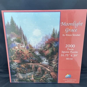 NEW SunsOut 2000 pc jigsaw puzzle Moonlight Grace 26x39” 68x99cm Klaus Strubel - Picture 1 of 6