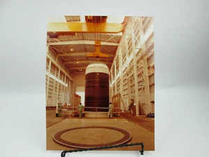 Vintage 1984 NASA Space Shuttle STS SRB Aft Motor Segment Casting Photo SB76 - Picture 1 of 5