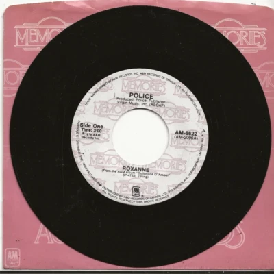 THE POLICE ROXANNE/CAN'T STAND LOSING YOU RARE CANADA REISSUE 7 INCH SINGLE,MINT - Image 1 of 2
