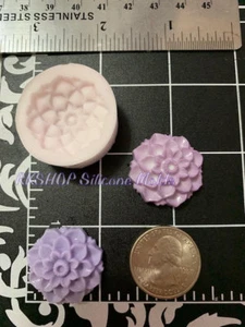 Single Flower silicone mold for Fondant-Resin-handcrafts-polymer Clay-handmade - Picture 1 of 7