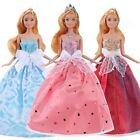 Newest Girl Costume Clothes Casual Wear Doll Floral Dresses Toys  30cm Doll