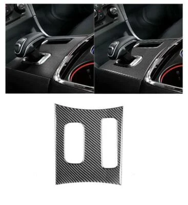 Para Dodge Charger 2011-2014 tipo B fibra de carbono acabamento de tampa de painel de câmbio automático - Imagem 1 de 4