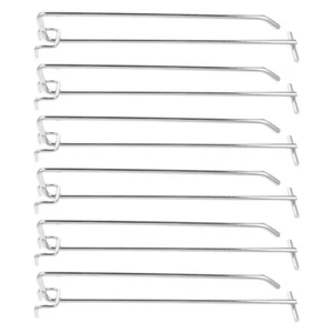 6pcs Pegboard Hook Pegboard Hooks Assortment Metal Pegboard Hooks - Picture 1 of 12