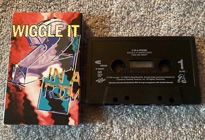 2 In A Room - Wiggle It/Take Me Away - Cassette Single Tested Free Ship O - Image 1 of 4